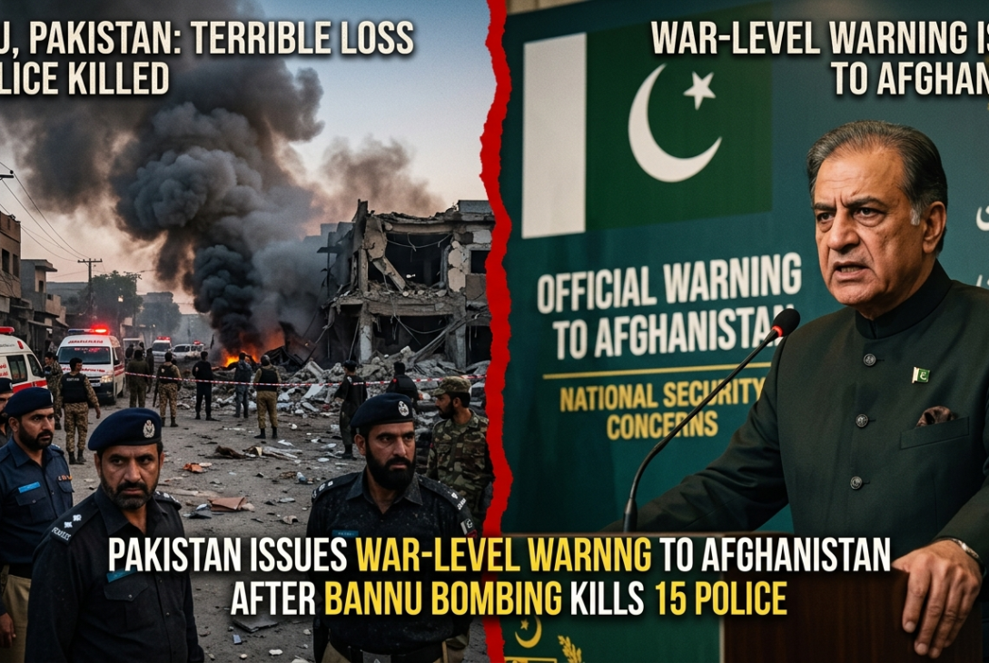 Bannu terrorist attack Pakistan Afghanistan demarche May 2026