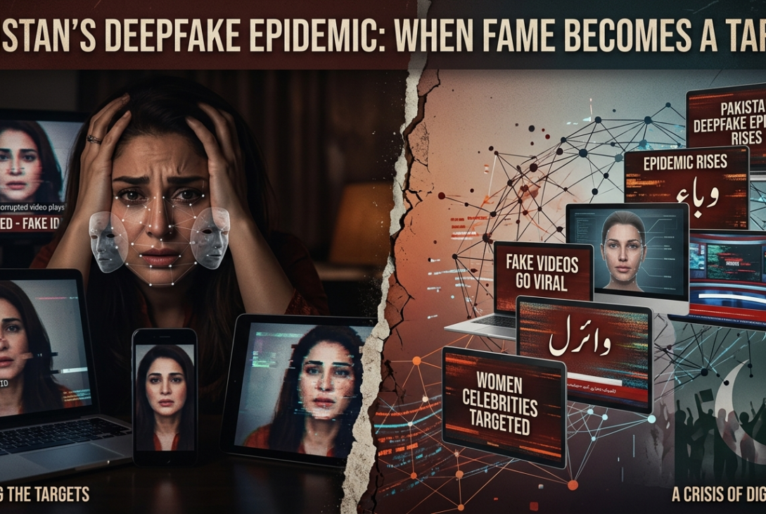 Pakistani TikToker deepfake video leak crisis 2026